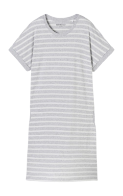 Chemise de Nuit Schiesser Women 181251 Casual Essentials Silver Grey Melange