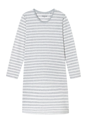 Chemise de Nuit Schiesser Women 181745 Casual Essentials Silver Grey Melange
