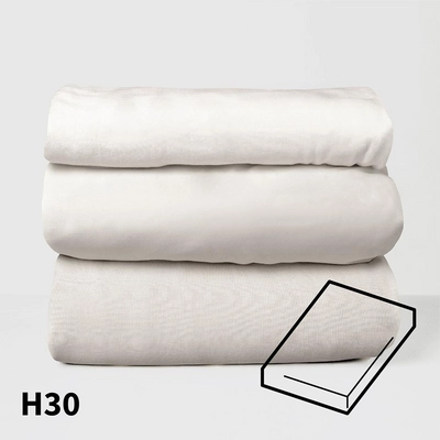 Drap-housse Dommelin Beige (Coton)