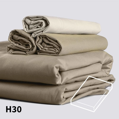 Drap-housse Dommelin Aquamarine (Satin 300TC)