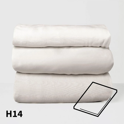 Drap-housse Surmatelas Dommelin 10-14 cm Vert Mousse (Coton 180TC)