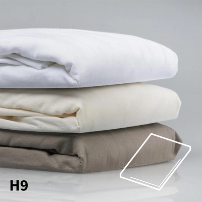 Drap-housse Surmatelas Dommelin 5-9 cm Taupe (Flanelle)