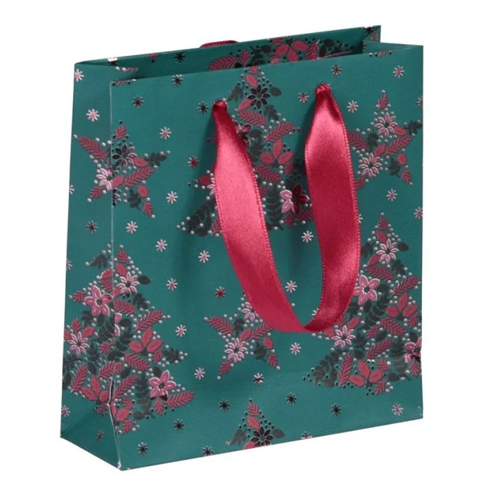 Sac cadeau de Noël - 120 x 45 x 135 mm - Velvet CLAIREFONTAINE