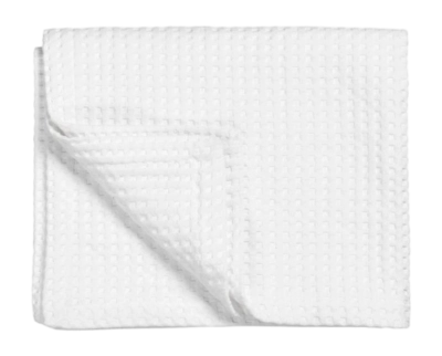 Taie d'Oreiller Vandyck Home Pique White (Coton)