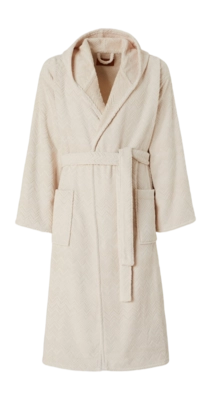 Peignoir Missoni Chalk Hooded Natural