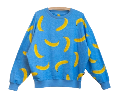 Pull SNURK Unisex Banana Blue Relaxed