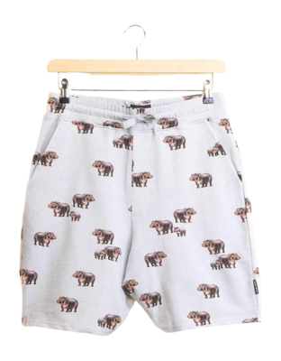 Short SNURK Men Hippos