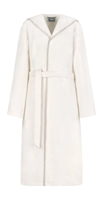 Peignoir Cawö Home Women 6219 Capuche Nature