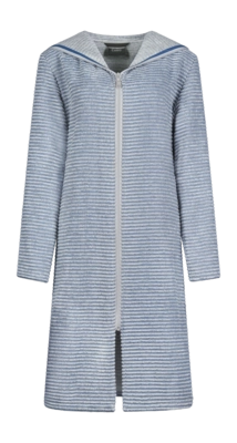 Peignoir Cawö Home Men 6222 Capuche & Fermeture éclair Capri