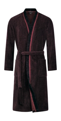 Kimono Cawö Home 4839 Homme Red Black