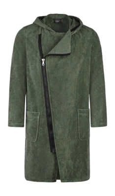 Peignoir Cawö Home 6516 Homme Rits Field Black