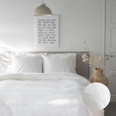 Taie d'Oreiller Town&Country Boston 300TC White