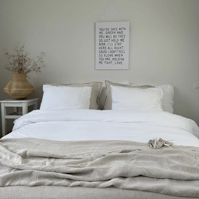 Taie d'Oreiller Town&Country Maryland White