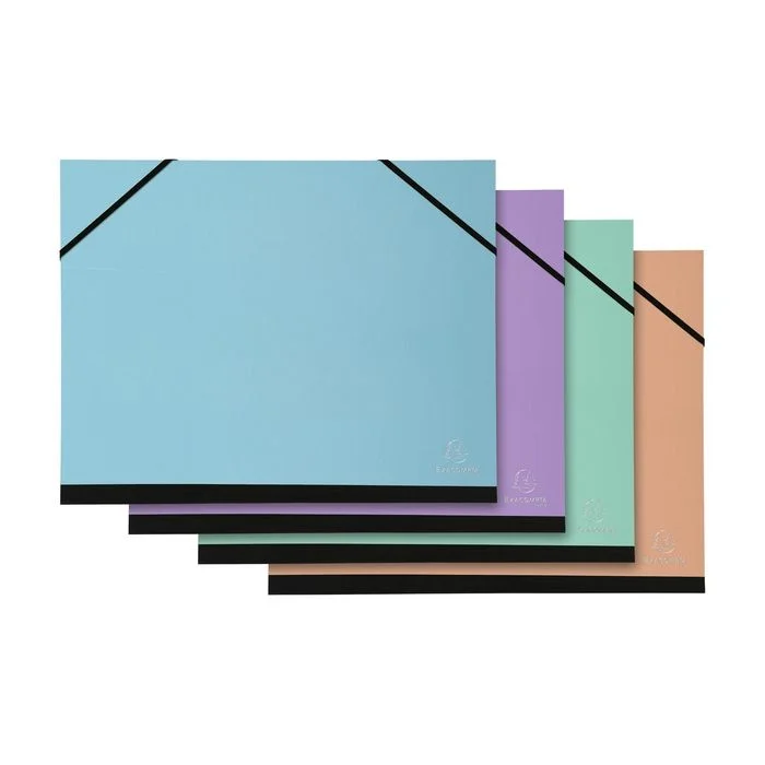 Carton à Dessin - 260 x 330 mm - A4 - Assortiment EXACOMPTA Aquarel