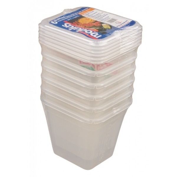 Bac Modulus GN  1/6, 2 litres + couvercle (x 6)