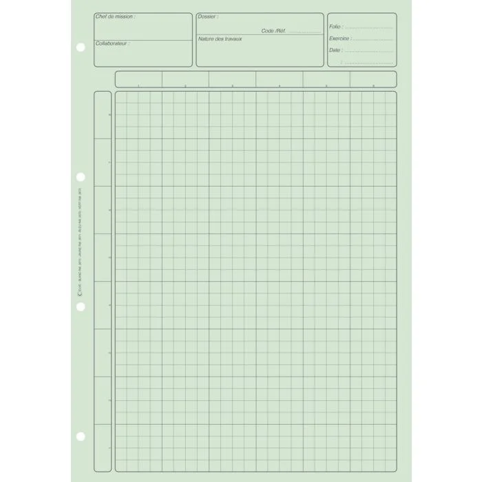 BLOC VERT Elve Matrice pour contrôle interne