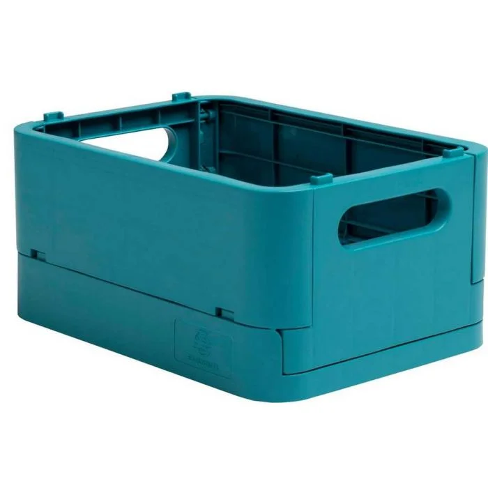 Boîte pliable Smart Case Mini 188 x 138 x 95 mm - Bleu Pacifique EXACOMPTA Skandi