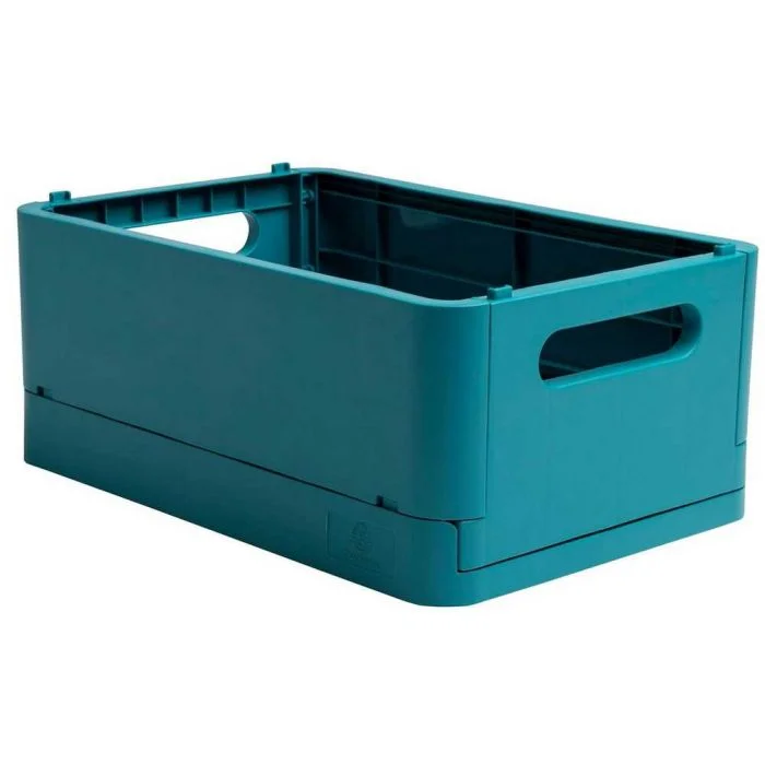 Boîte pliable Smart Case Midi 276 x 188 x 120 mm - Bleu Pacifique EXACOMPTA Skandi
