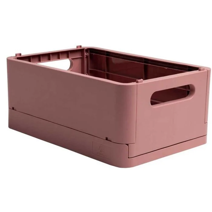 Boîte pliable Smart Case Midi 276 x 188 x 120 mm - Vieux Rose EXACOMPTA Skandi