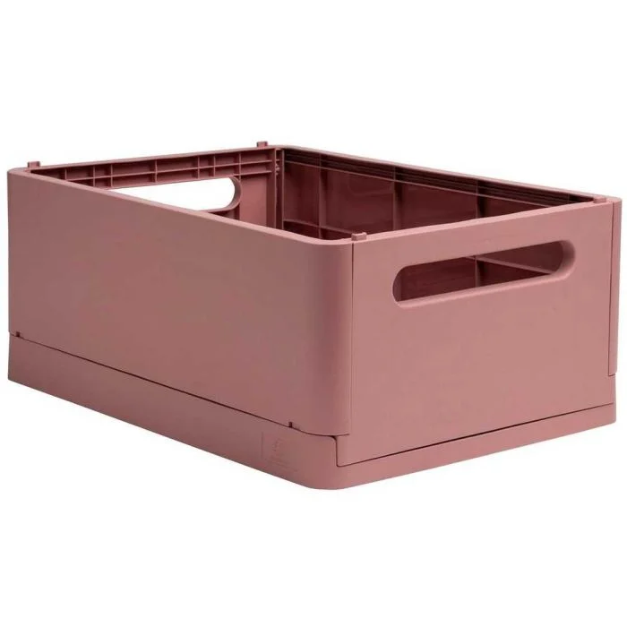 Boîte pliable Smart Case Maxi 375 x 275 x 163 mm - Vieux Rose EXACOMPTA Skandi