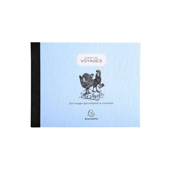 Carnet de voyage - 115 x 150 mm - 40 pages EXACOMPTA