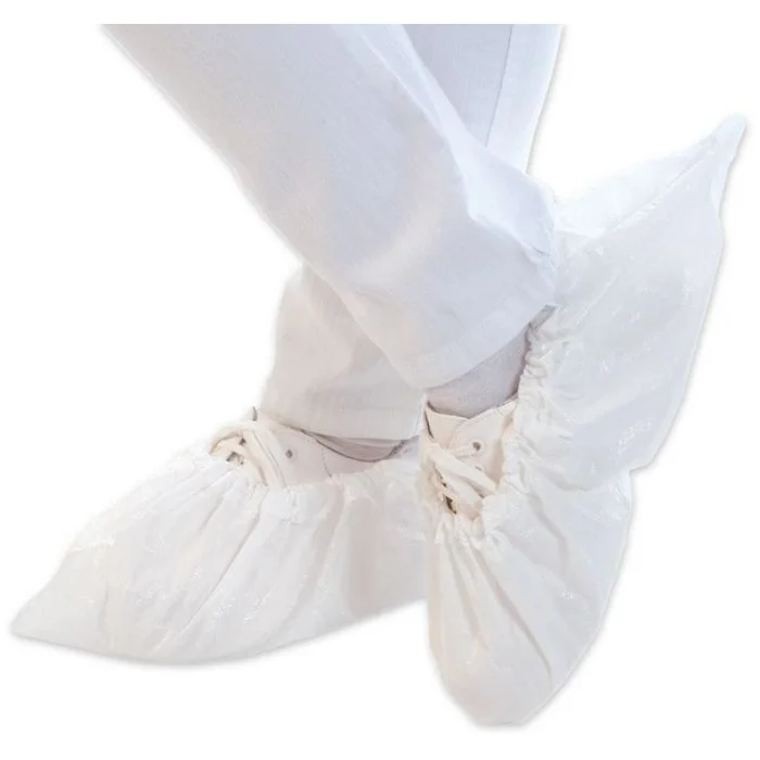 Sur-chaussures en CPE - Blanc HYGOSTAR Lot de 100