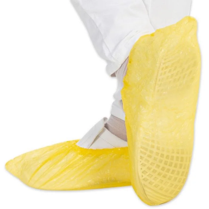 Sur-chaussures en CPE - Jaune HYGOSTAR Lot de 100