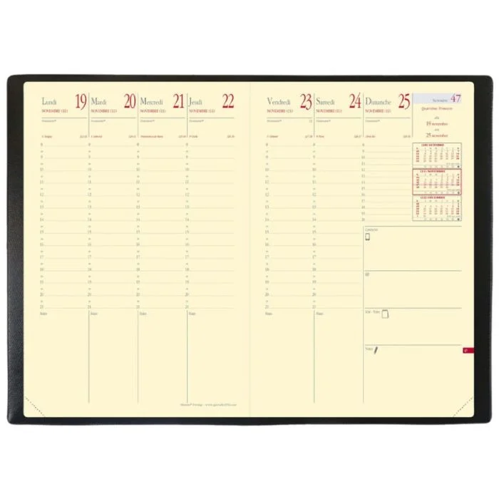 Recharge pour Agenda 2026 - MINISTRE PRESTIGE - 16 x 24 cm QUO VADIS