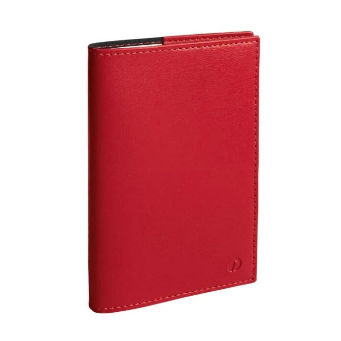 Agenda Semainier 2026 - 16 x 24 cm - Rouge QUO VADIS Ministre Prestige Soho