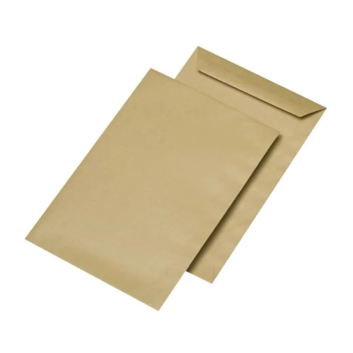 Pochettes d'Expédition Kraft Marron - 162 x 229 mm C5 MAIL MEDIA Lot de 500