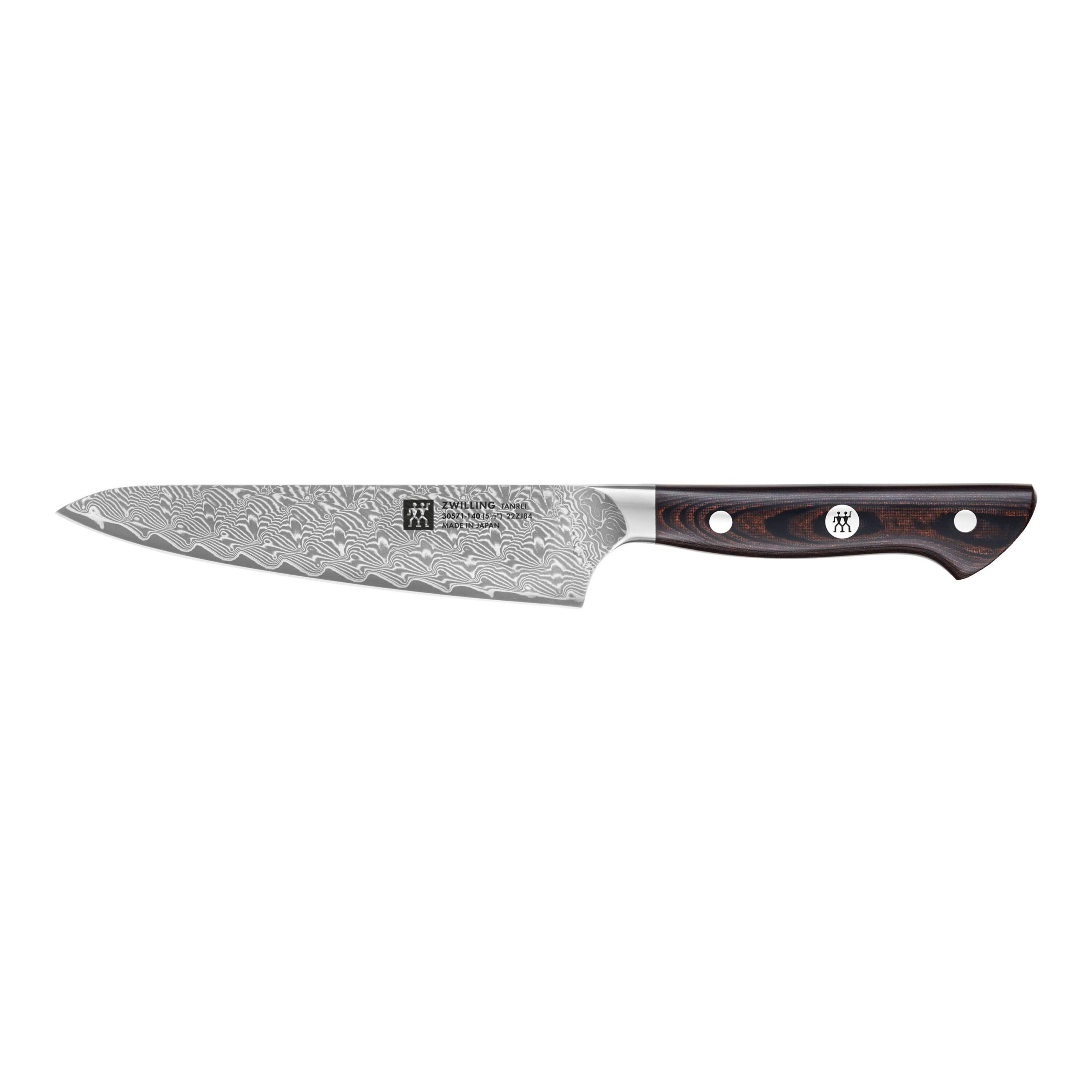 Couteau de chef compact 14 cm, Brun