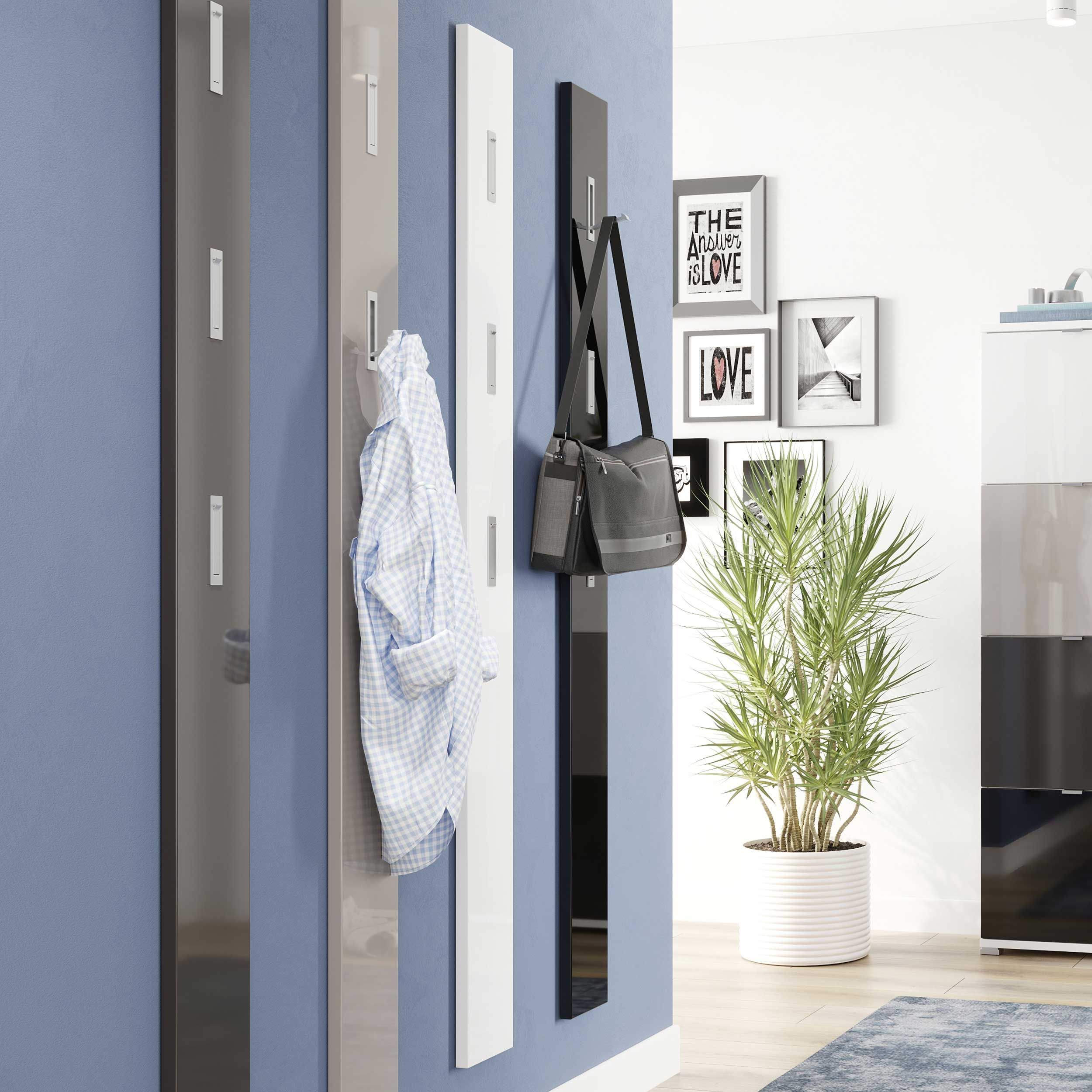 Portemanteau Clucas - blanc