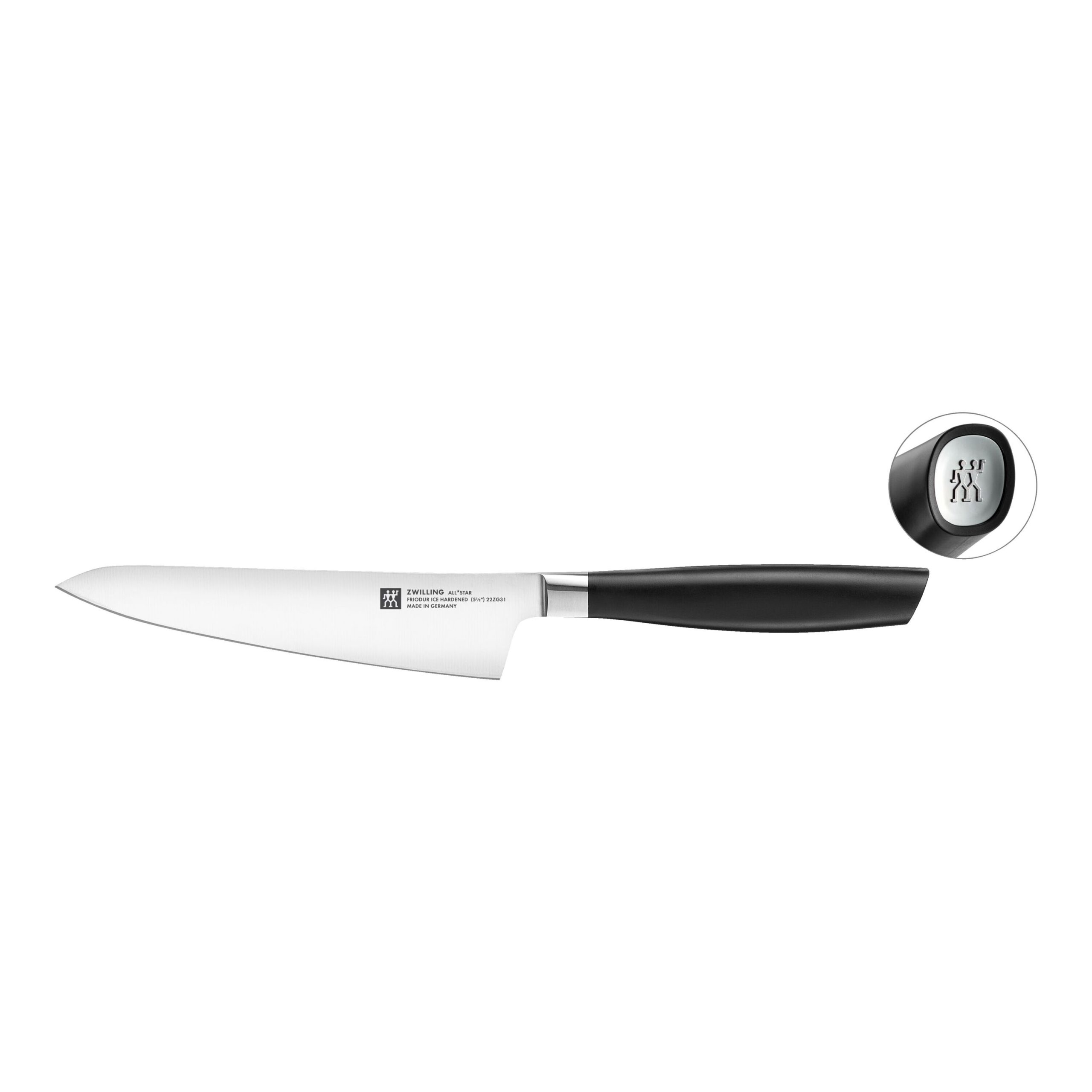 Couteau de chef compact 14 cm, Argent