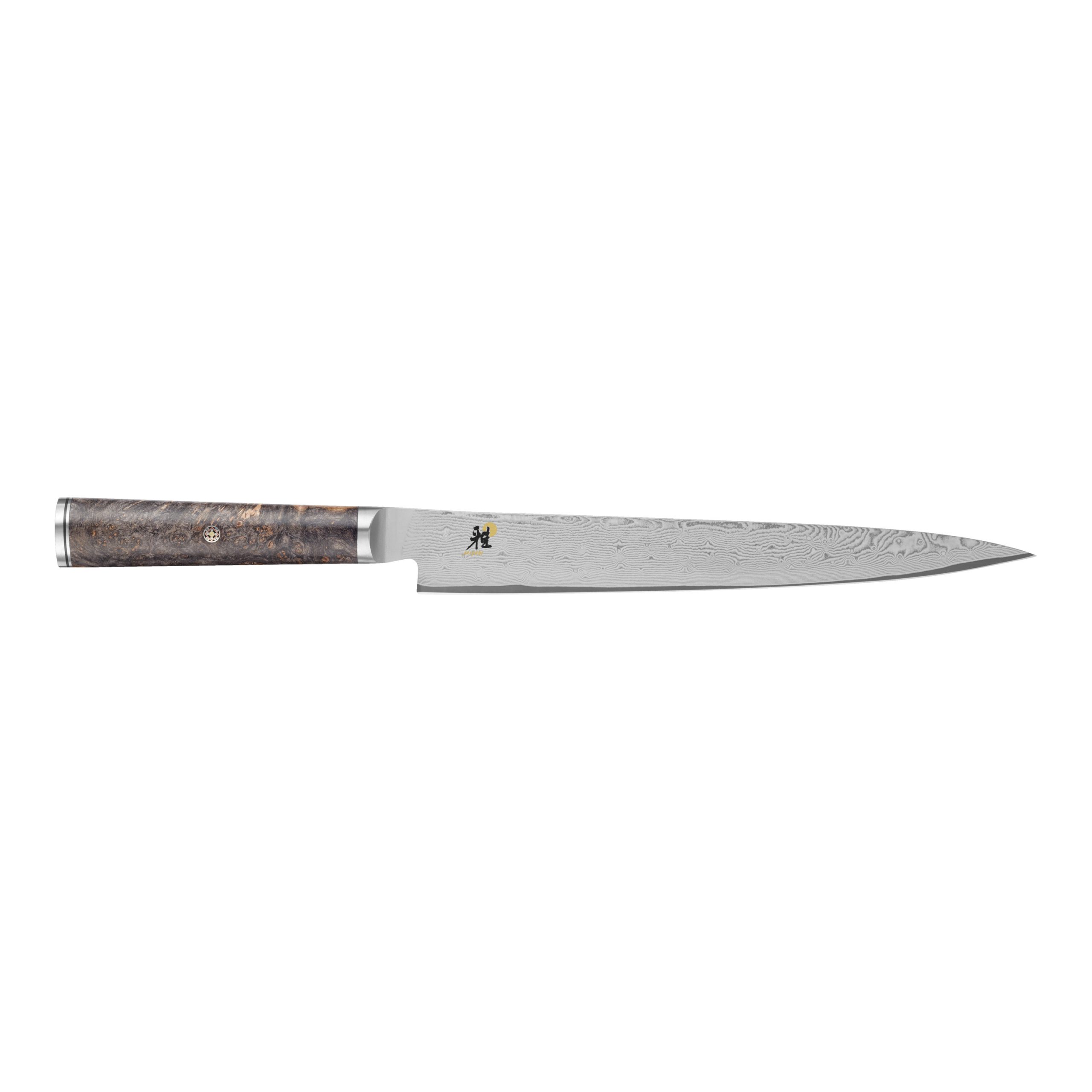 Sujihiki 24 cm, Noir brun, Érable noir