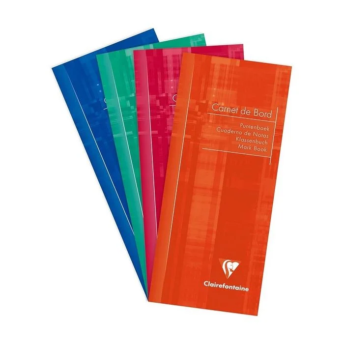 Carnet de bord Enseignant - Relevé de Notes - 85 x 200 mm CLAIREFONTAINE