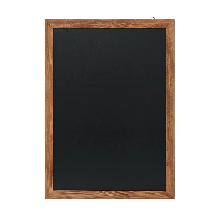 Ardoise avec cadre en bois - Naturel - 600 x 840 mm EUROPEL