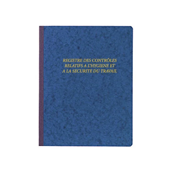 Registre de contrôle d'hygiène et sécurité du travail Le DAUPHIN