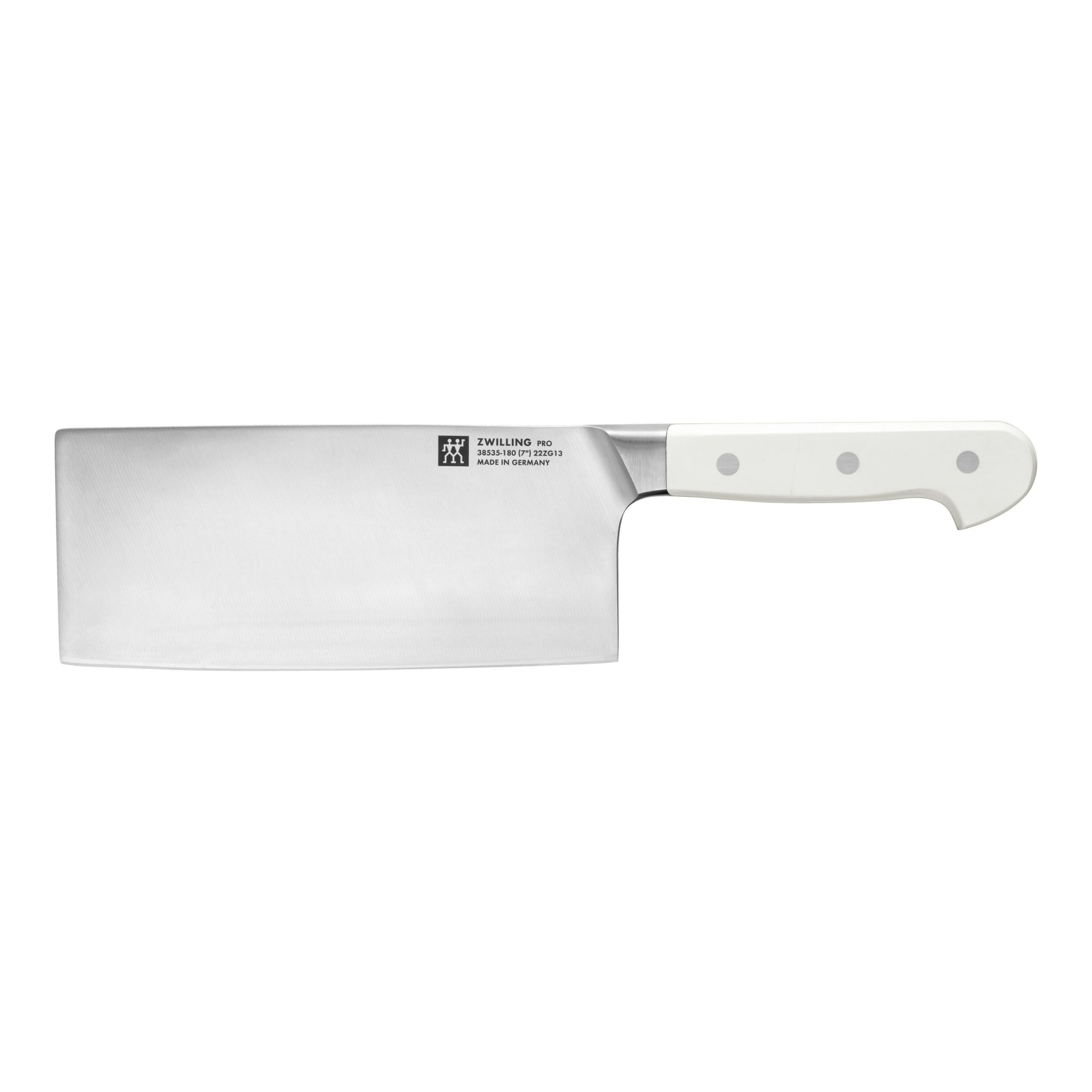 Couteau de chef chinois 18 cm, Blanc