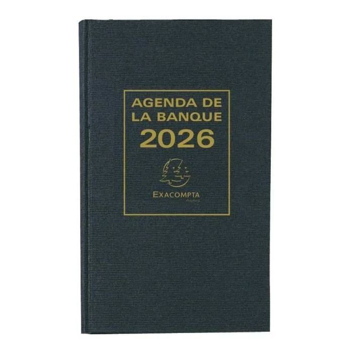 Agenda de Banque 2026 - 175 x 280 mm EXACOMPTA 1 volume