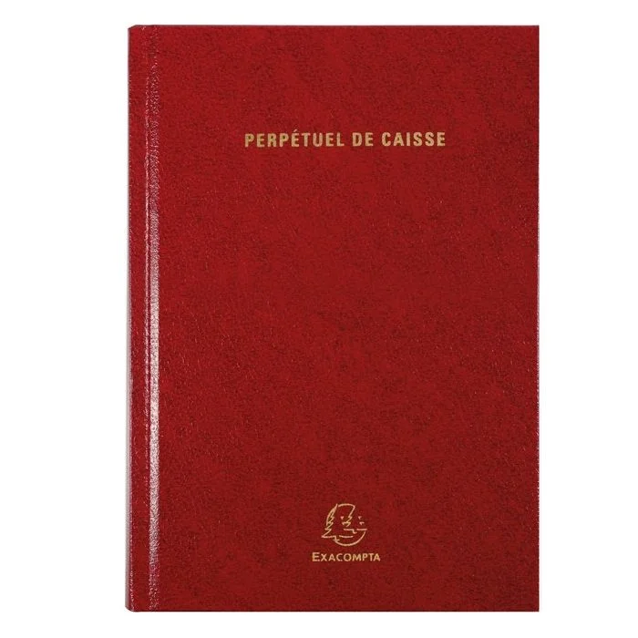 EXACOMPTA Agenda de Caisse perpétuel - Registre