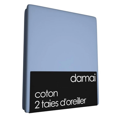 2 Taies d'Oreiller Damai Lavande (Coton)