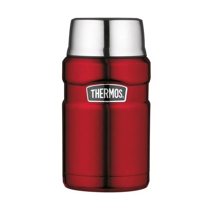 Lunch Box isotherme - 0,71 L - Rouge THERMOS STAINLESS KING