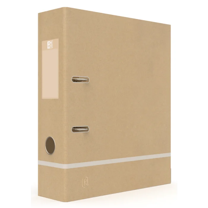 Classeur à levier - Dos 80 mm - Beige OXFORD Touareg