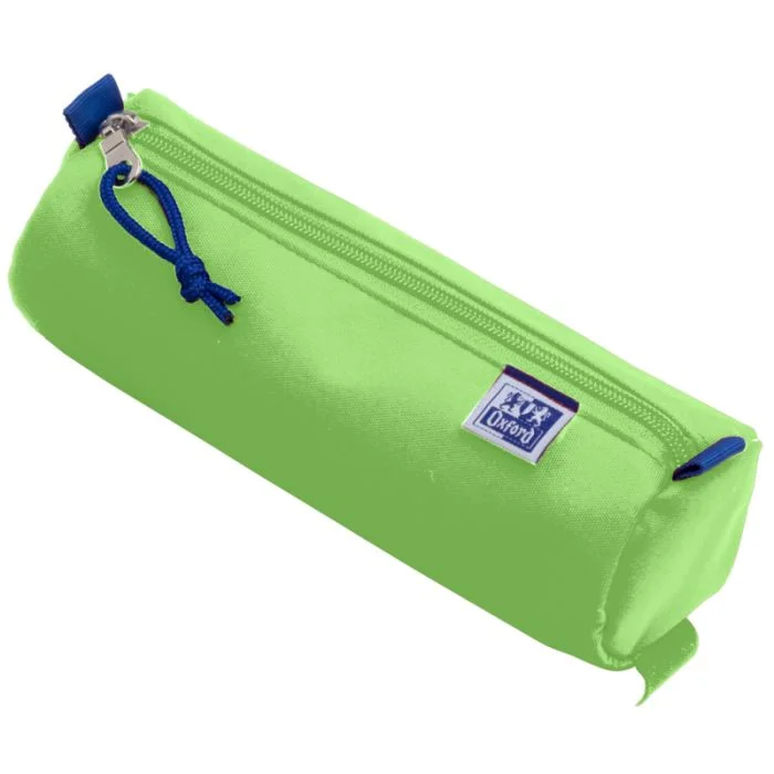 Trousse ronde pour stylos - Vert clair OXFORD