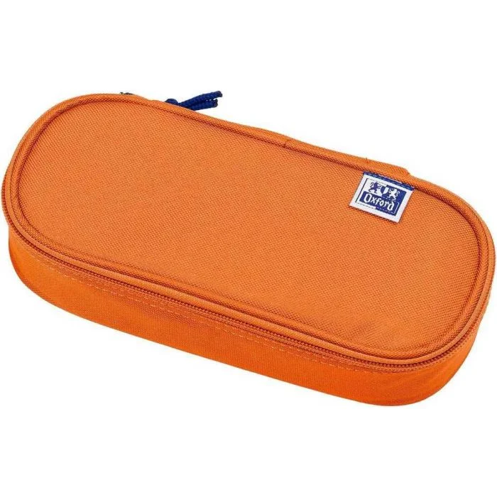 Trousse ovale pour stylos - Orange OXFORD