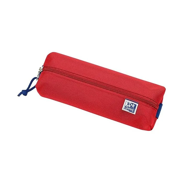 Petite Trousse rectangulaire pour stylos - Rouge OXFORD