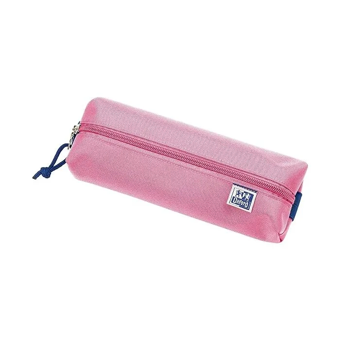 Petite Trousse rectangulaire pour stylos - Rose OXFORD