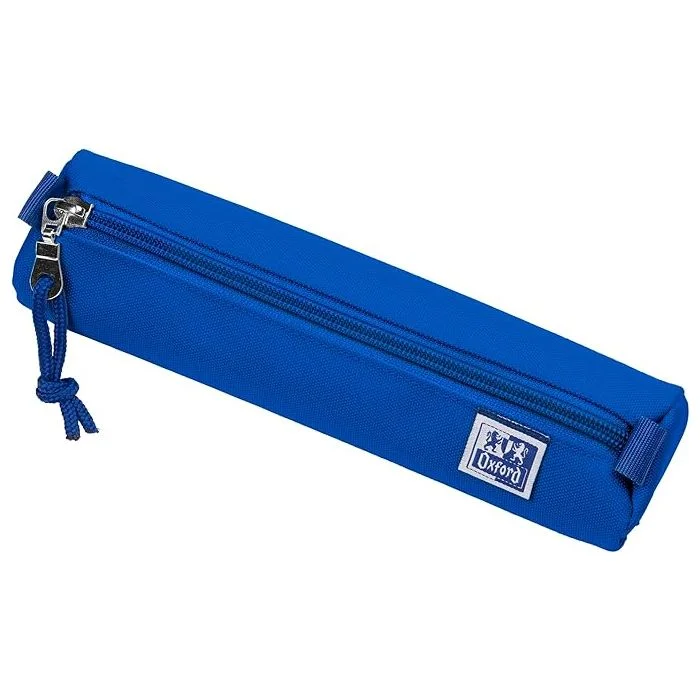 Petite Trousse ronde pour stylos - Bleu OXFORD