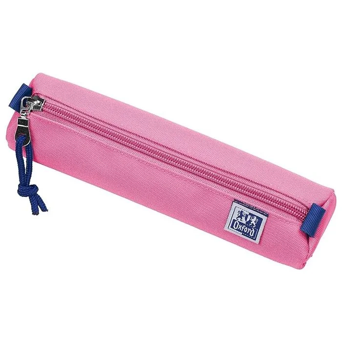 Petite Trousse ronde pour stylos - Rose OXFORD