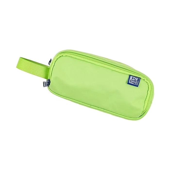 Trousse 3 compartiments à stylos - Vert Clair OXFORD B-Smart